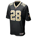 Zennovawear Danny Stutsman New Orleans Saints Team Game Jersey - Black