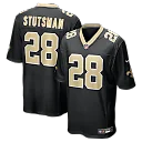 Zennovawear Danny Stutsman New Orleans Saints Team Game Jersey - Black