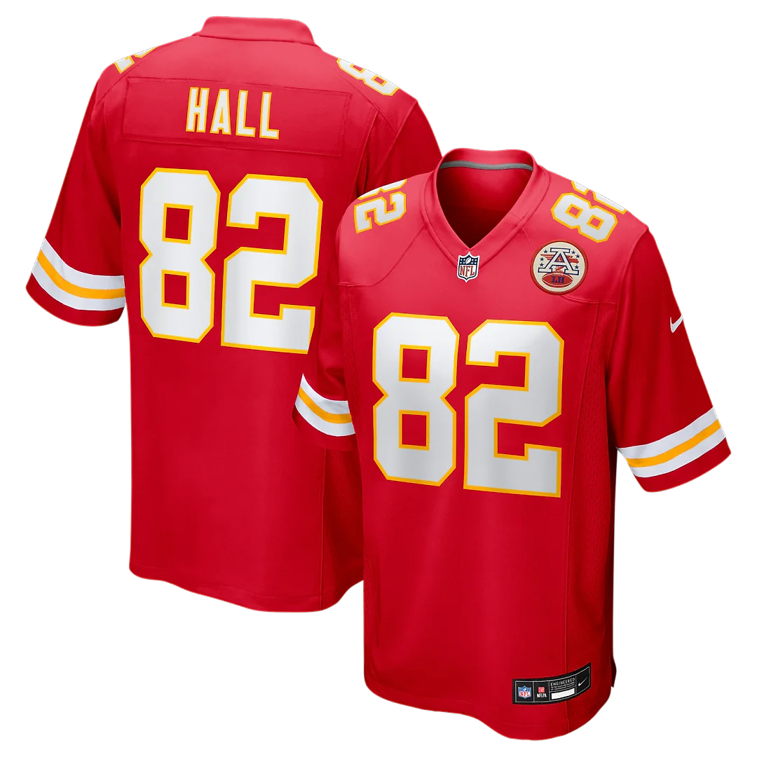 Zennovawear Dante Hall Kansas City Chiefs Retired Player Game Jersey - Red