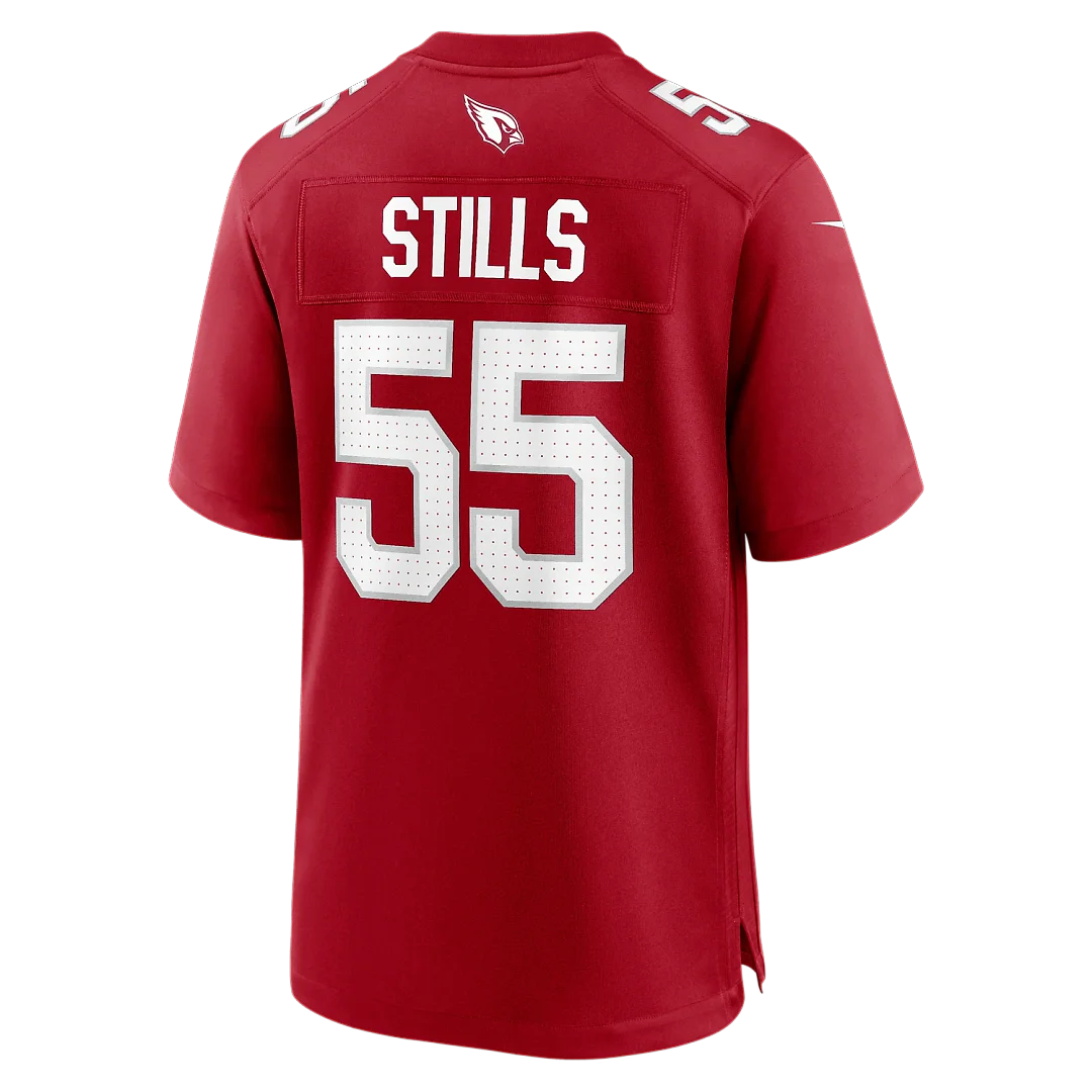 Zennovawear Dante Stills Arizona Cardinals Team Game Jersey - Cardinal