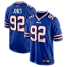 Zennovawear DaQuan Jones Buffalo Bills Game Player Jersey - Royal