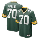 Zennovawear Darian Kinnard Green Bay Packers Team Game Jersey - Green
