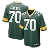 Zennovawear Darian Kinnard Green Bay Packers Team Game Jersey - Green