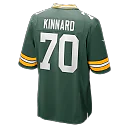 Zennovawear Darian Kinnard Green Bay Packers Team Game Jersey - Green