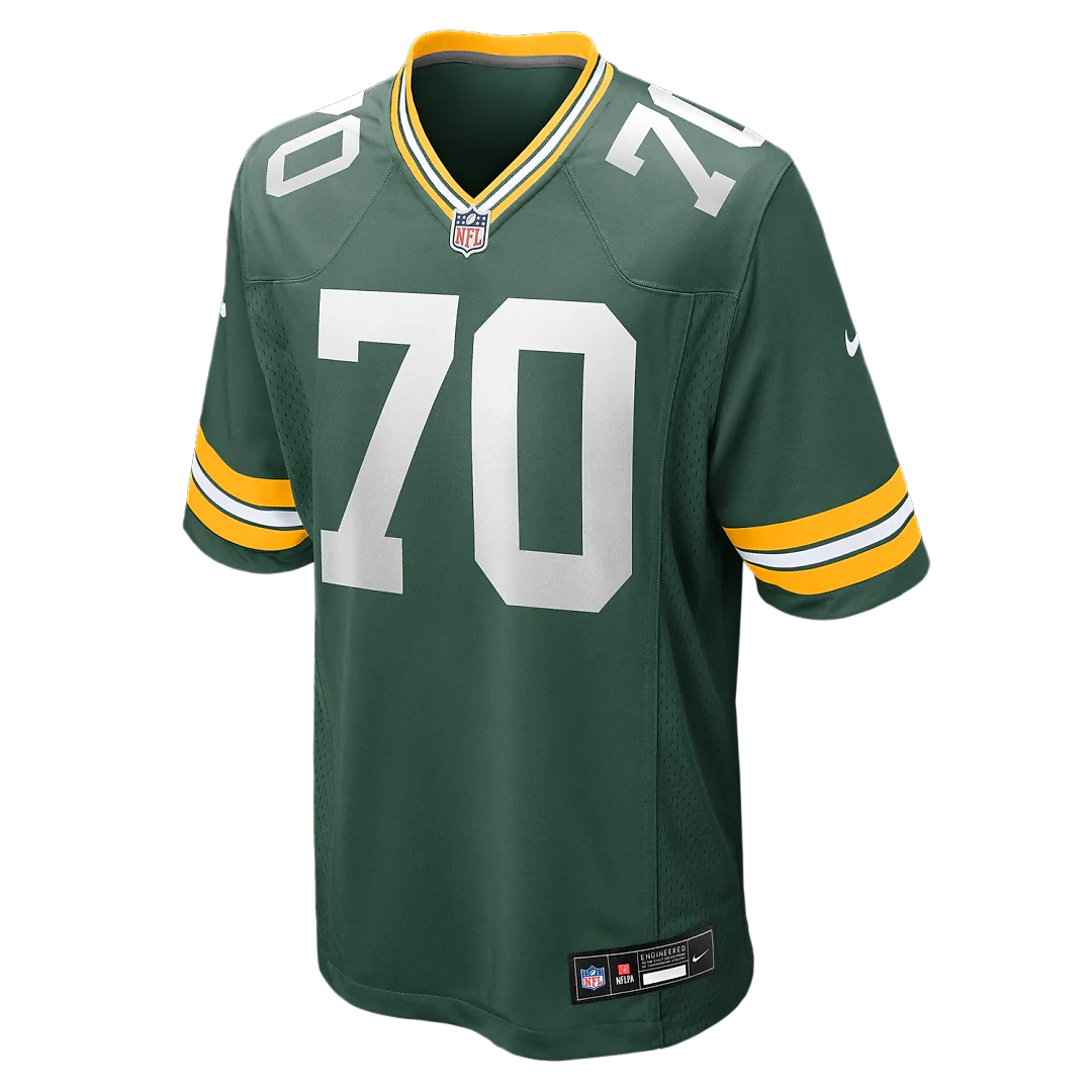 Zennovawear Darian Kinnard Green Bay Packers Team Game Jersey - Green