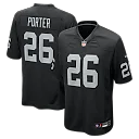 Zennovawear Darien Porter Las Vegas Raiders Team Game Jersey - Black