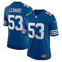 Zennovawear Men's Darius Leonard Royal Indianapolis Colts Alternate Vapor Limited Jersey
