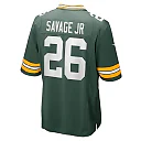 Zennovawear Darnell Savage Jr. Green Bay Packers Game Team Jersey - Green