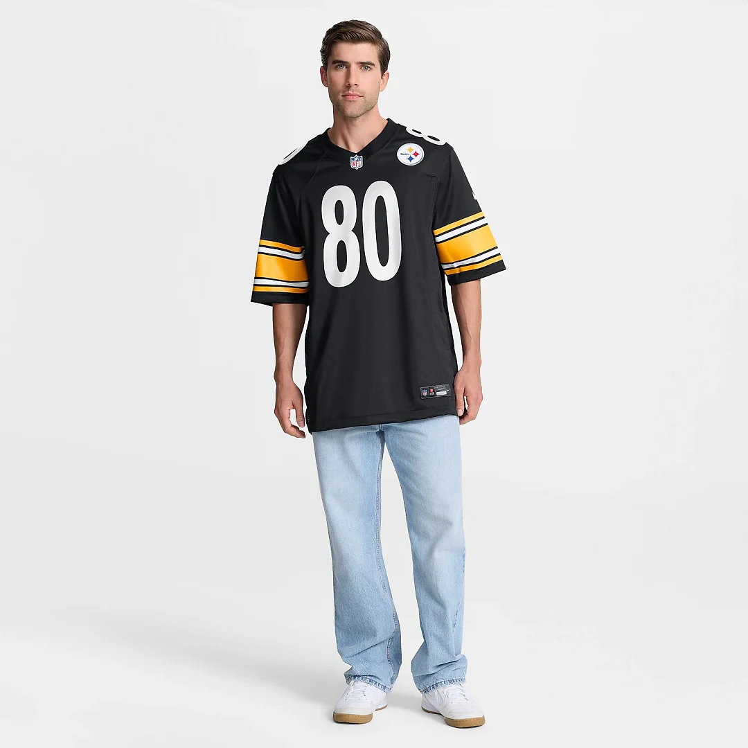 Zennovawear Darnell Washington Pittsburgh Steelers Game Jersey - Black