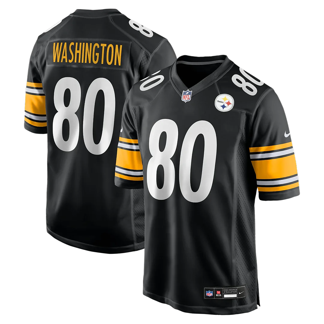 Zennovawear Darnell Washington Pittsburgh Steelers Game Jersey - Black