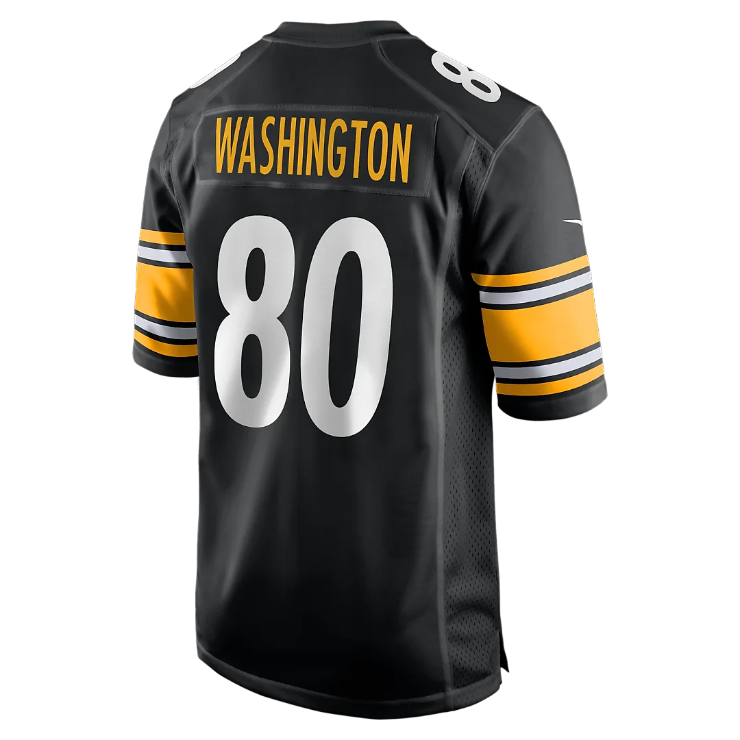 Zennovawear Darnell Washington Pittsburgh Steelers Game Jersey - Black