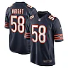Zennovawear Darnell Wright Chicago Bears Game Jersey - Navy