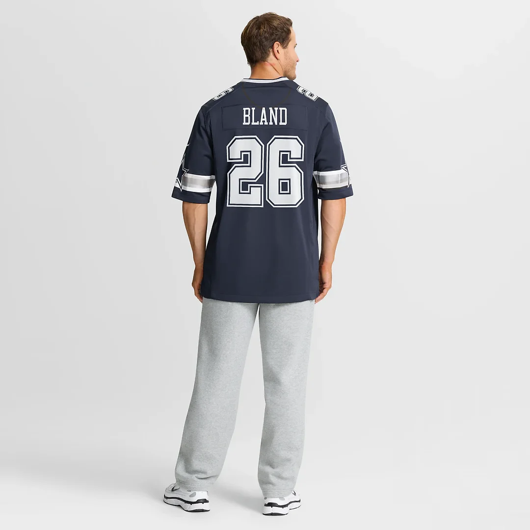 Zennovawear DaRon Bland Dallas Cowboys Game Jersey - Navy