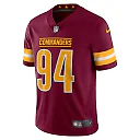 Zennovawear Da'Ron Payne Washington Commanders Vapor Limited Jersey - Burgundy