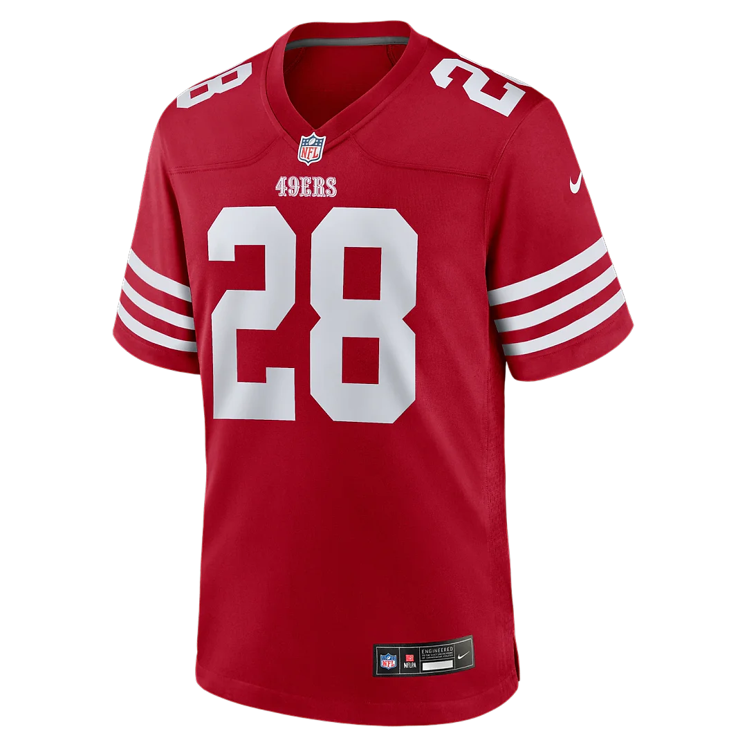 Zennovawear Darrell Luter Jr. San Francisco 49ers Game Jersey - Scarlet
