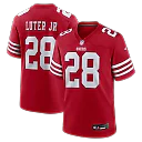 Zennovawear Darrell Luter Jr. San Francisco 49ers Game Jersey - Scarlet