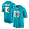Zennovawear Darren Waller Miami Dolphins Team Game Jersey - Aqua