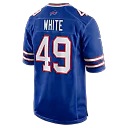 Zennovawear DaShaun White Buffalo Bills Team Game Jersey - Royal