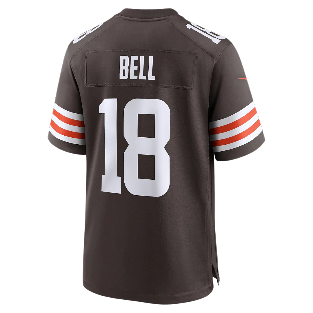 Zennovawear David Bell Cleveland Browns Game Jersey - Brown