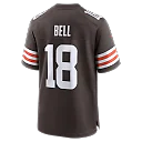 Zennovawear David Bell Cleveland Browns Game Jersey - Brown
