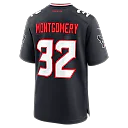 Zennovawear David Montgomery Houston Texans Game Jersey - Navy