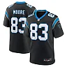 Zennovawear David Moore Carolina Panthers Game Jersey - Black