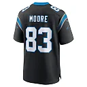 Zennovawear David Moore Carolina Panthers Game Jersey - Black