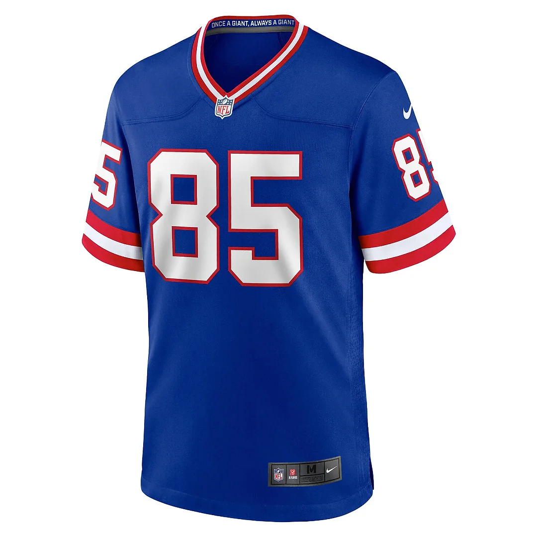 Zennovawear David Tyree New York Giants Retired Player Alternate Game Jersey - Royal