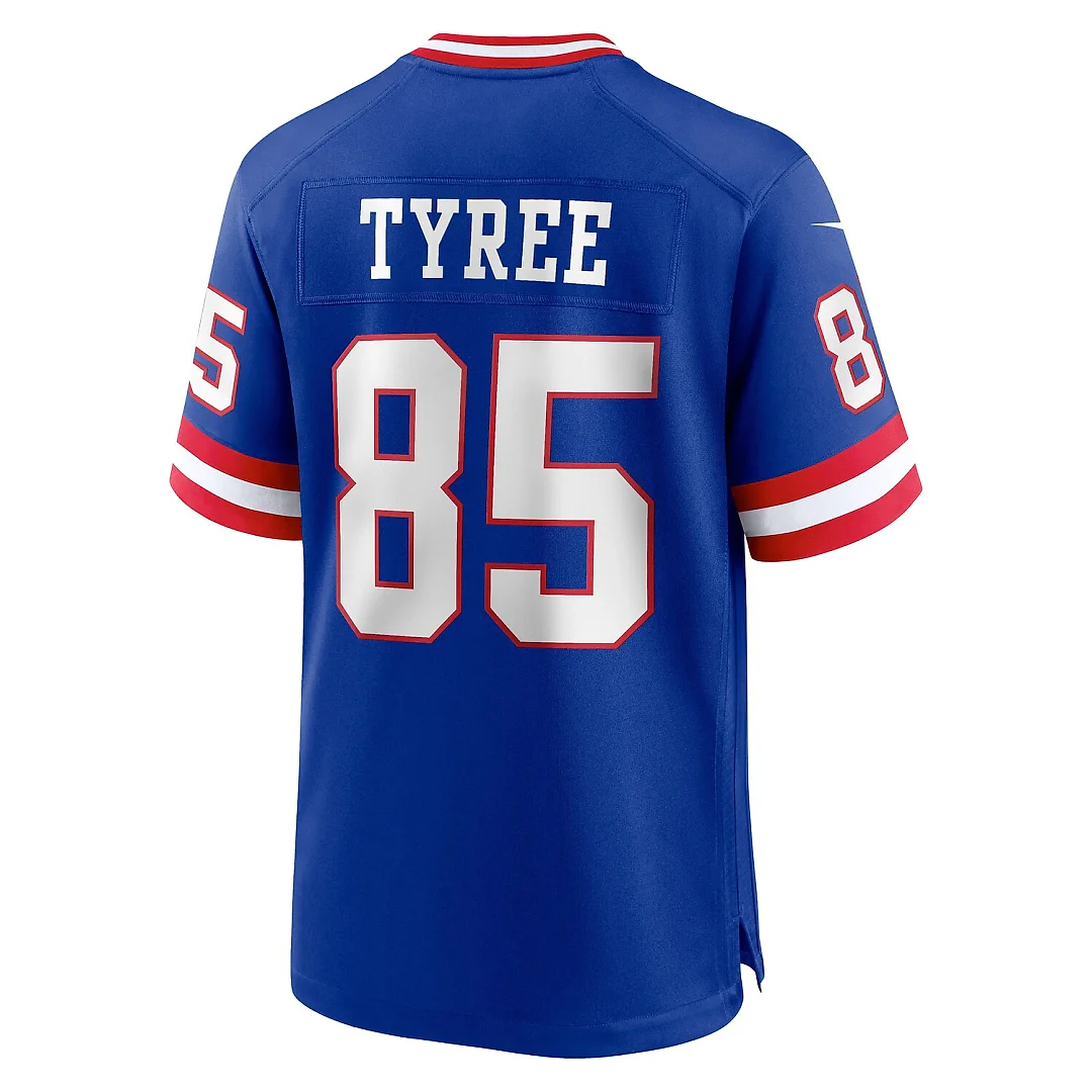 Zennovawear David Tyree New York Giants Retired Player Alternate Game Jersey - Royal