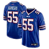 Zennovawear David Ugwoegbu Buffalo Bills Game Jersey - Royal