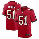 Zennovawear David Walker Tampa Bay Buccaneers Team Game Jersey - Red