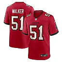 Zennovawear David Walker Tampa Bay Buccaneers Team Game Jersey - Red