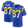 Zennovawear Davis Allen Los Angeles Rams Home Game Jersey - Royal
