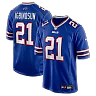 Zennovawear Davison Igbinosun Buffalo Bills Team Game Jersey - Royal