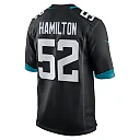 Zennovawear DaVon Hamilton Jacksonville Jaguars Game Jersey - Black