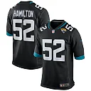 Zennovawear DaVon Hamilton Jacksonville Jaguars Game Jersey - Black