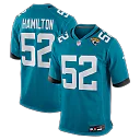 Zennovawear DaVon Hamilton Jacksonville Jaguars Game Jersey - Teal