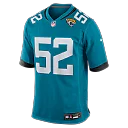 Zennovawear DaVon Hamilton Jacksonville Jaguars Game Jersey - Teal