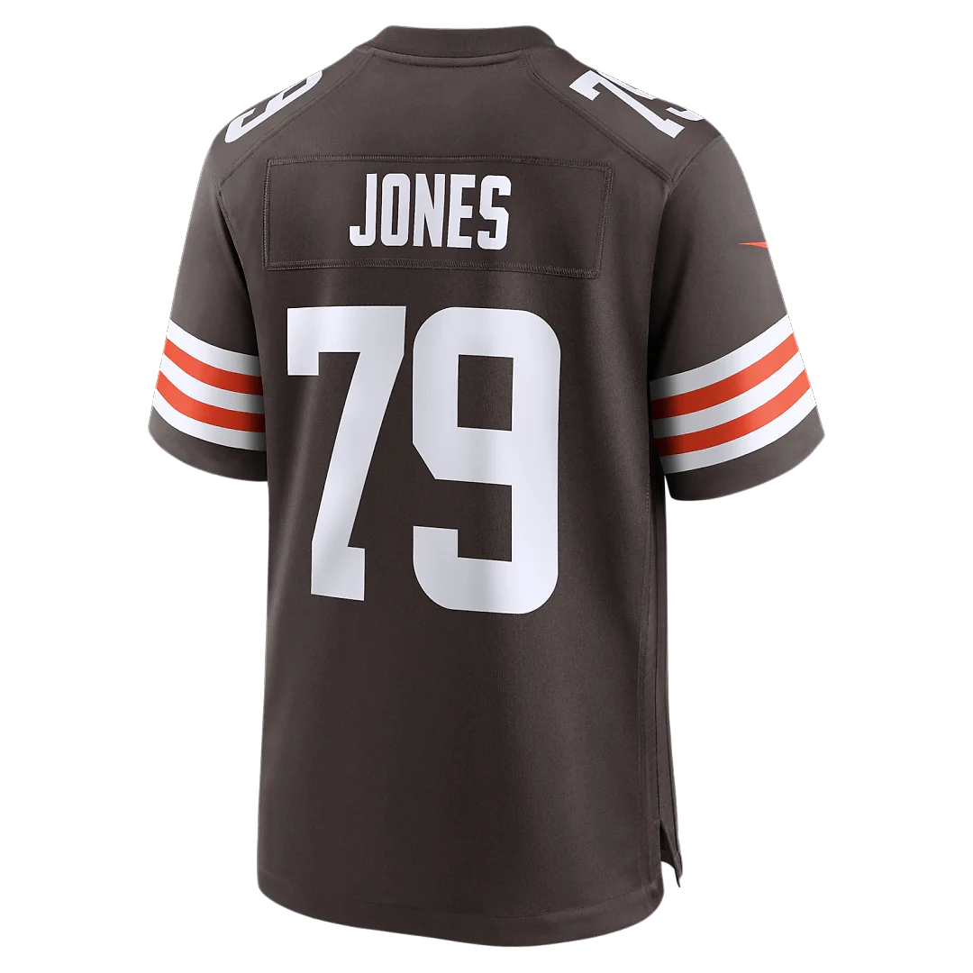 Zennovawear Dawand Jones Cleveland Browns Team Game Jersey - Brown