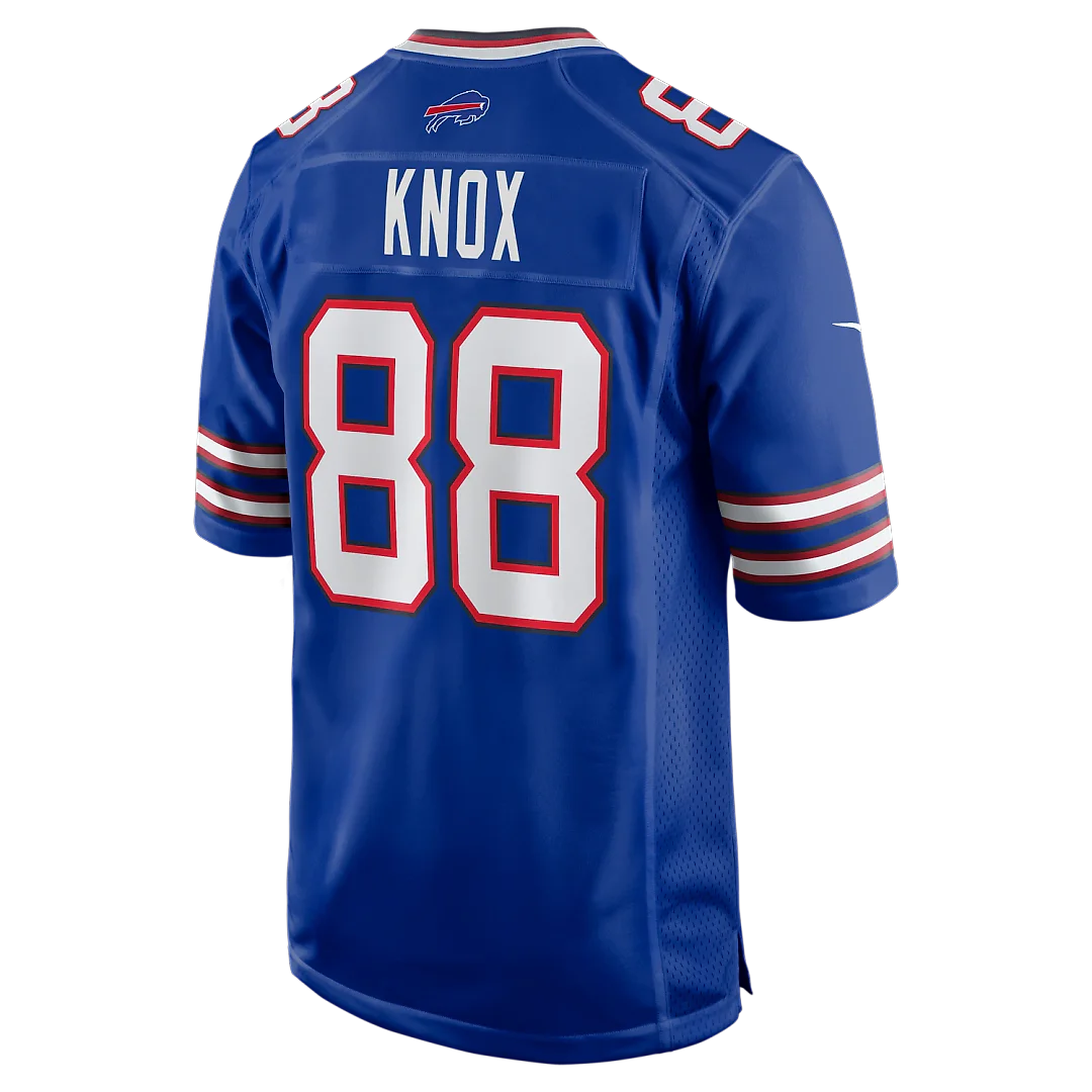 Zennovawear Dawson Knox Buffalo Bills Game Jersey - Royal