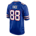 Zennovawear Dawson Knox Buffalo Bills Game Player Jersey - Royal
