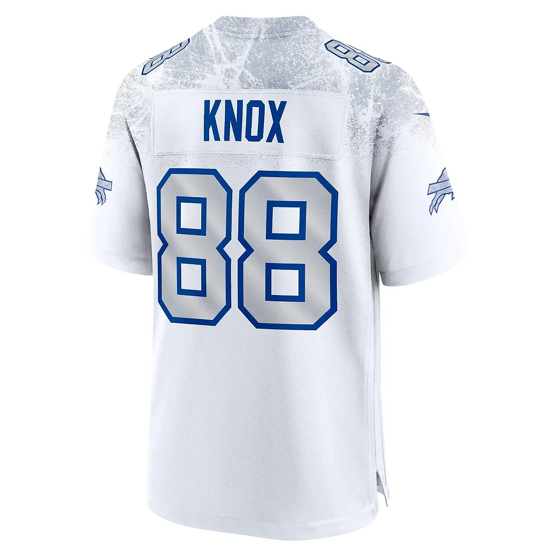 Zennovawear Dawson Knox Buffalo Bills 2025 Rivalries Collection Game Jersey - White