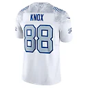 Zennovawear Dawson Knox Buffalo Bills 2025 Rivalries Collection Stitched Limited Jersey - White