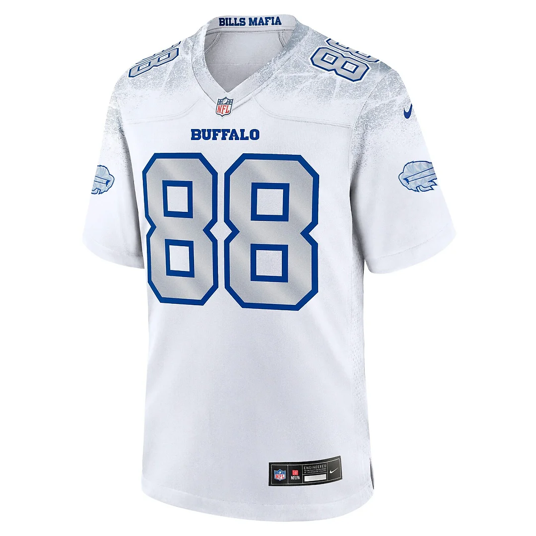 Zennovawear Dawson Knox Buffalo Bills 2025 Rivalries Collection Game Jersey - White