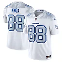 Zennovawear Dawson Knox Buffalo Bills 2025 Rivalries Collection Stitched Limited Jersey - White