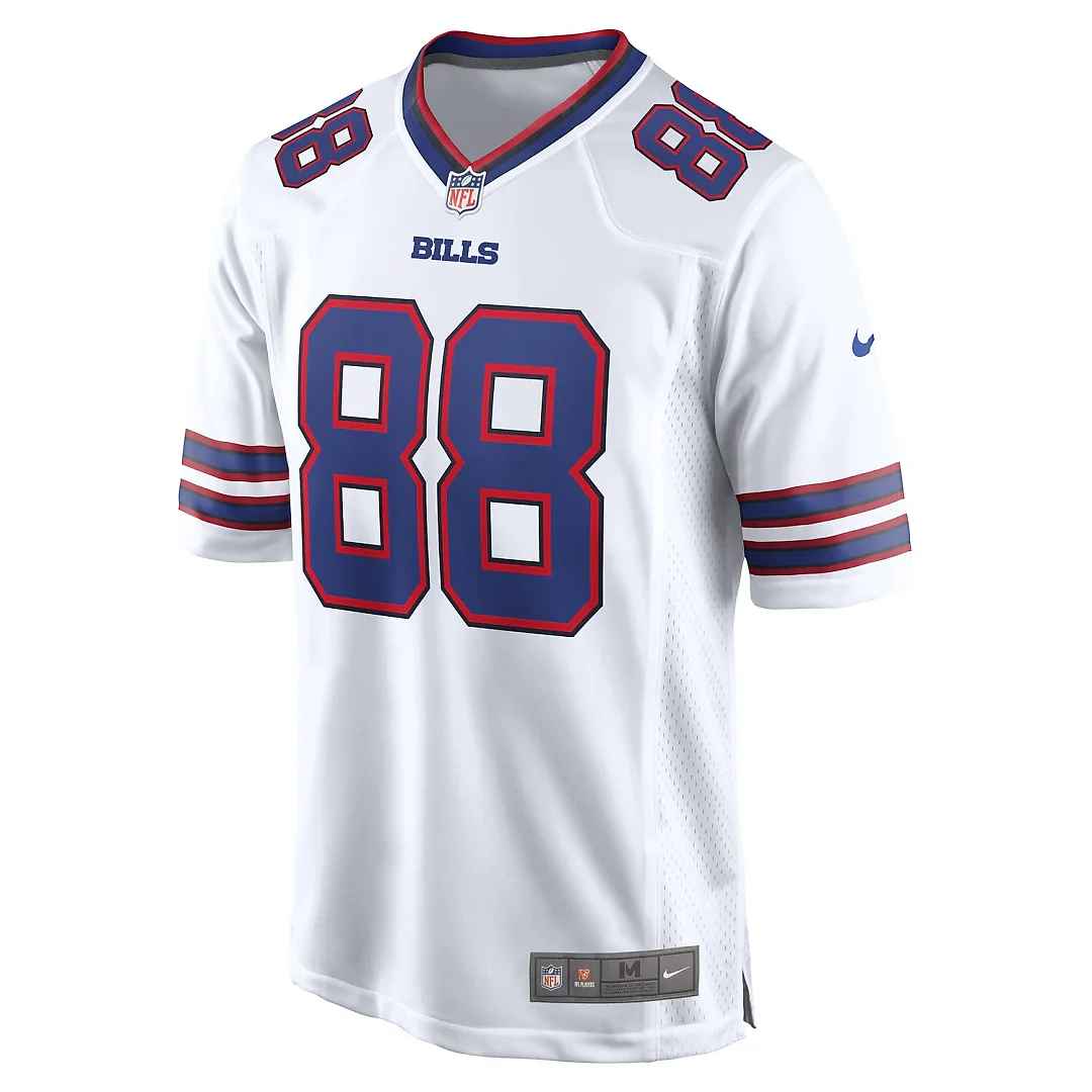 Zennovawear Dawson Knox Buffalo Bills Away Game Player Jersey - White