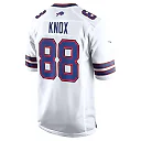 Zennovawear Dawson Knox Buffalo Bills Away Game Player Jersey - White
