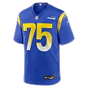 Zennovawear Deacon Jones Los Angeles Rams Game Retired Player Jersey - Royal