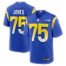 Zennovawear Deacon Jones Los Angeles Rams Game Retired Player Jersey - Royal