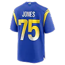 Zennovawear Deacon Jones Los Angeles Rams Game Retired Player Jersey - Royal